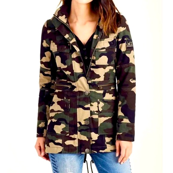 True Religion Jacket w/ Removable Hood (M/L) - Picture 4 of 9